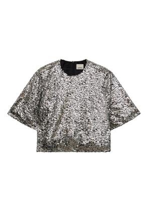 ISABEL MARANT Helga top - Silver