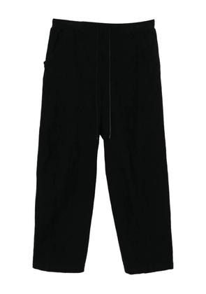 The Viridi-Anne wool tapered trousers - Black
