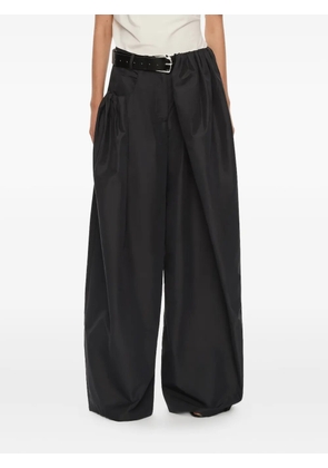 Christopher Esber cocoon belted taffeta trousers - Grey