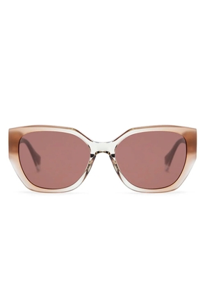 GIGI STUDIOS round-frame sunglasses - Neutrals