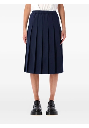 Comme Des Garçons Girl pleated skirt - Blue