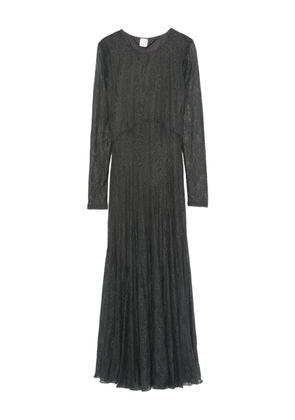 Marella lace long-sleeve midi dress - Grey