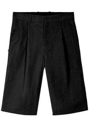CamperLab pintuck tailored shorts - Black
