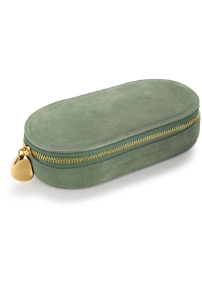 Monica Vinader suede jewellery box - Green