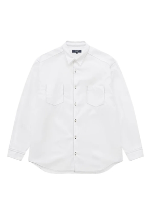 Comme des Garçons Homme pocket stitch shirt - White