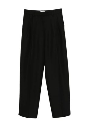 TOTEME double-pleat tailored trousers - Black