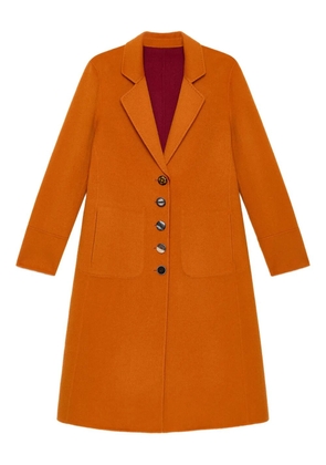 MALIPARMI button-detailed coat - Orange