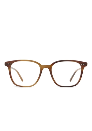 Garrett Leight Carina square-frame glasses - Brown