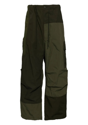 Comme des Garçons Homme wide-leg trousers - Green