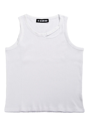 LGN LOUIS GABRIEL NOUCHI cut-out tank top - White