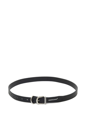 Undercover leather buckled belt - Black