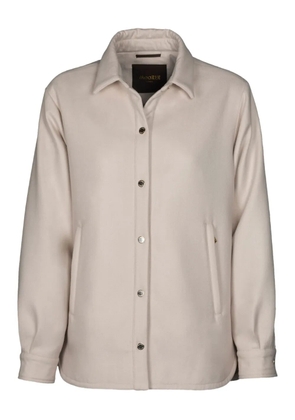 Moorer Kinsale-LS9 shirt jacket - Neutrals