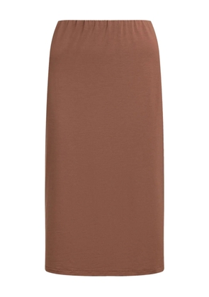 12 STOREEZ stretch pencil skirt - Brown