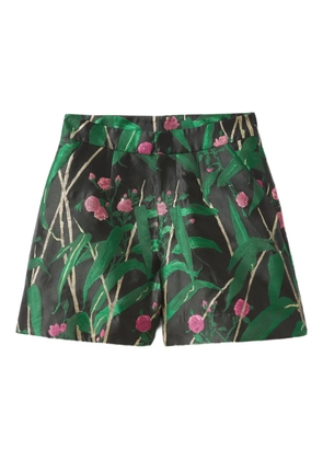 La DoubleJ Good Butt floral-print shorts - Black