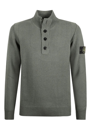 Stone Island long-sleeve sweater - Green