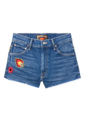 La DoubleJ x Mother The Dodger Short Fray shorts - Blue