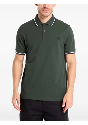 Fred Perry twin-tipped-collar polo shirt - Green
