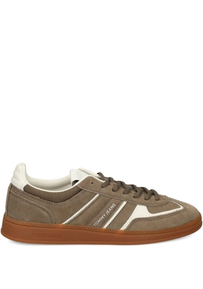 Tommy Jeans Greenwich suede leather sneakers - Brown