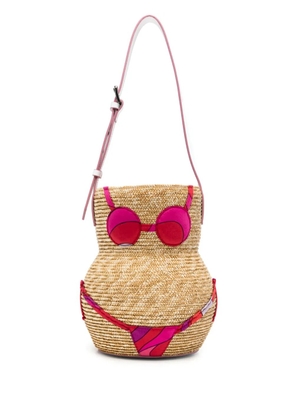 PUCCI Puccinella bucket bag - Neutrals