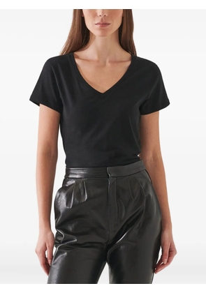 PATRICK ASSARAF V-neck short-sleeve T-shirt - Black