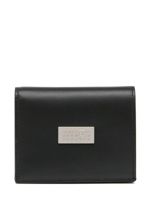 MM6 Maison Margiela single-stitch logo wallet - Black