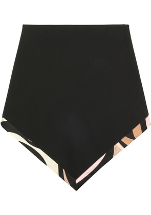 PUCCI triangle mid skirt - Black