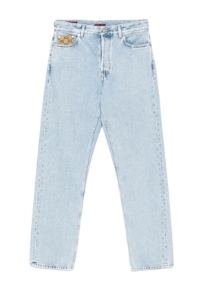 Gucci GG canvas insert jeans - Blue