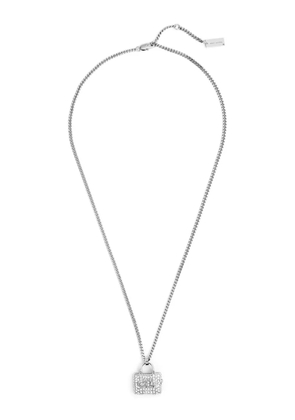 Marc Jacobs The Pavé Tote Bag necklace - Silver