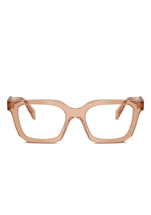 Prada Eyewear geometric glasses - Neutrals