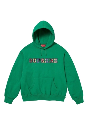 Supreme patchwork sweatshirt - Green