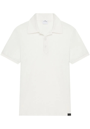 Courrèges mesh polo shirt - White