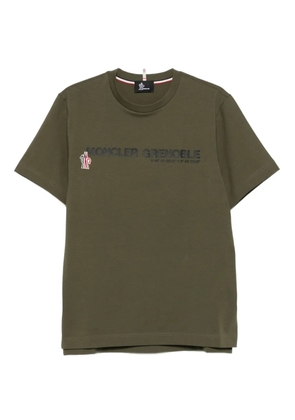 Moncler Grenoble logo-print T-shirt - Green