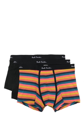 Paul Smith logo-waistband boxers (pack of three) - Black