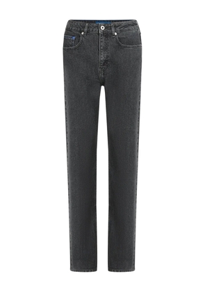 Karl Lagerfeld Jeans high-rise straight jeans - Black