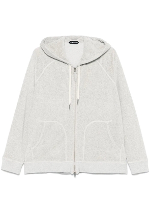 TOM FORD terry hoodie - Grey
