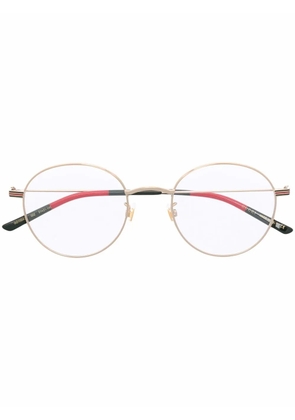 Gucci Eyewear round-frame glasses - Gold