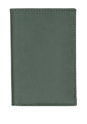 Comme Des Garçons Wallet Classic Group stitched cardholder - Green