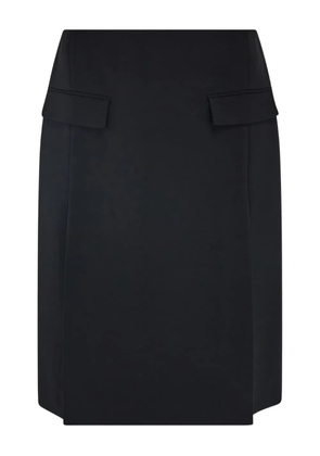 Ferragamo double-slit midi skirt - Black