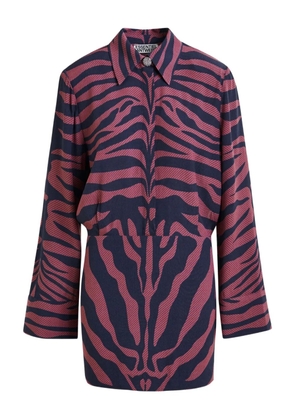 Essentiel Antwerp zebra-print mini dress - Pink