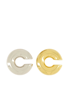 Rabanne crystal-embellished earrings - Silver