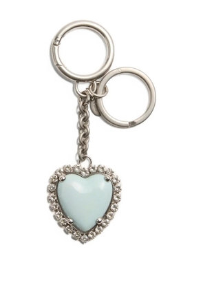 Valentino Garavani Coeur Hyperbole bag charm - Silver
