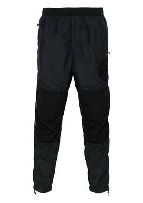 Stone Island logo-embroidered track pants - Black