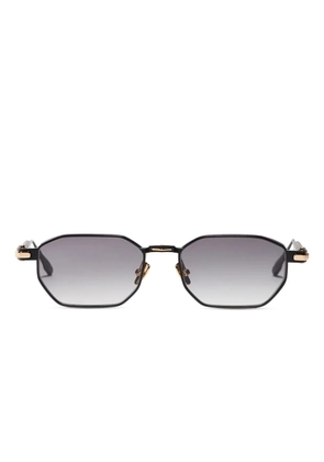 John Dalia Axel geometric-frame sunglasses - Black