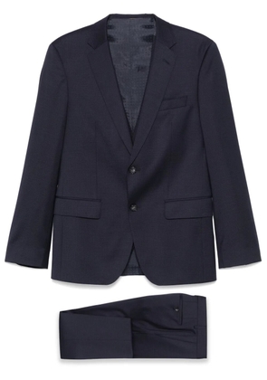 BOSS patterned three-piece suit - Blue