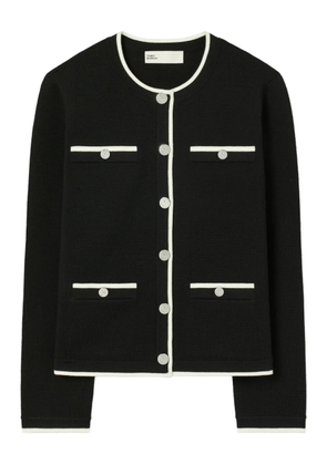 Tory Burch Kendra buttoned cardigan - Blue