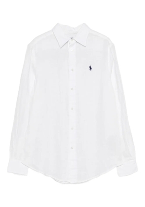 Polo Ralph Lauren logo-embroidered shirt - White
