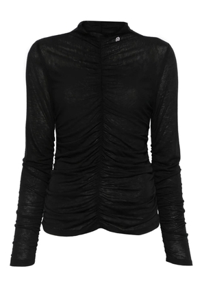 LIU JO ruched blouse - Black