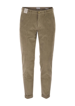 Re-Hash ribbed mucha trousers - Neutrals