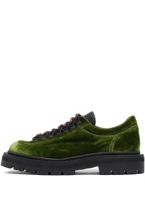 Bimba y Lola lug-sole derby shoes - Green