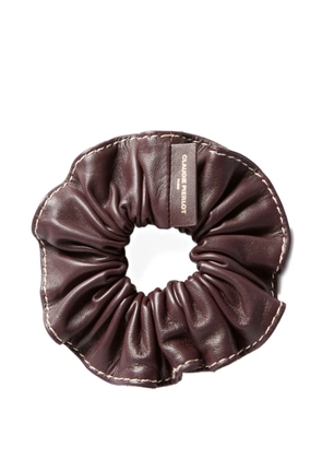 Claudie Pierlot leather scrunchie - Red